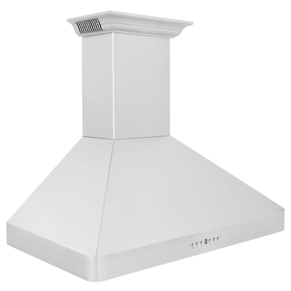 36-inch Stainless Steel Wall Mount Range Hood with Bluetooth Speakers