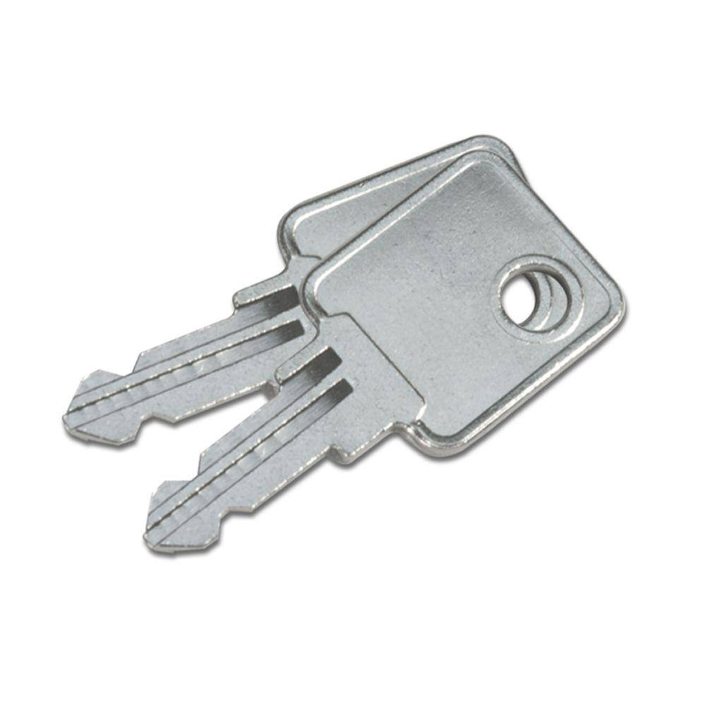 Bright Red Glass and Steel Emergency Key Lock Box