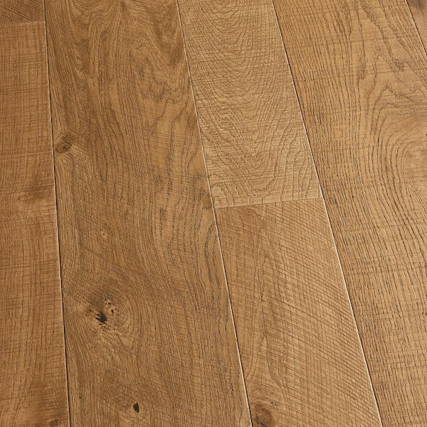 Malibu Wide Plank French Oak Montara 3, Variable Width Engineered Hardwood Flooring