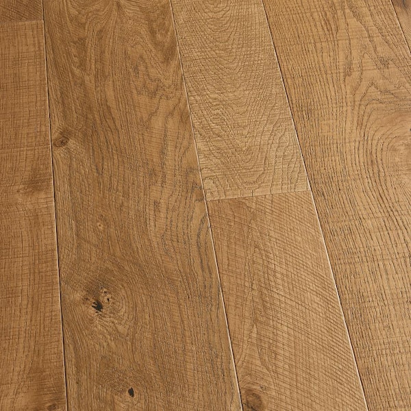 Malibu Wide Plank Montara French Oak 1/2 in. T x 5 & 7 in. W Tongue & Groove Distressed Engineered Hardwood Flooring (1122.1 sq.ft./plt)
