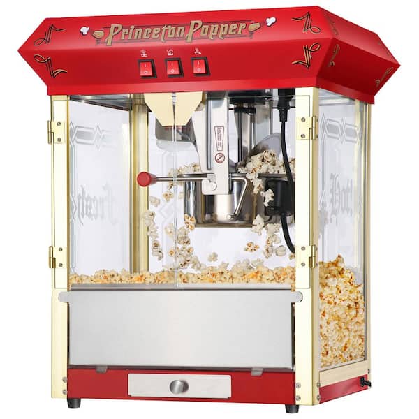 GREAT NORTHERN 8oz Princeton Popcorn Machine, Red