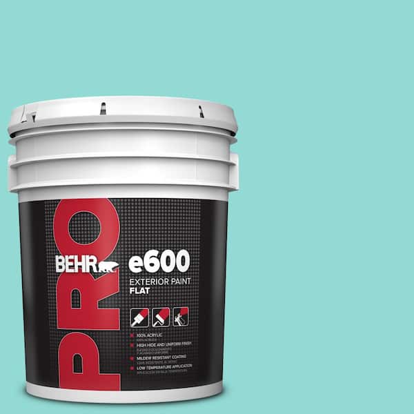 BEHR PRO 5 gal. #490A-3 Sweet Rhapsody Flat Exterior Paint