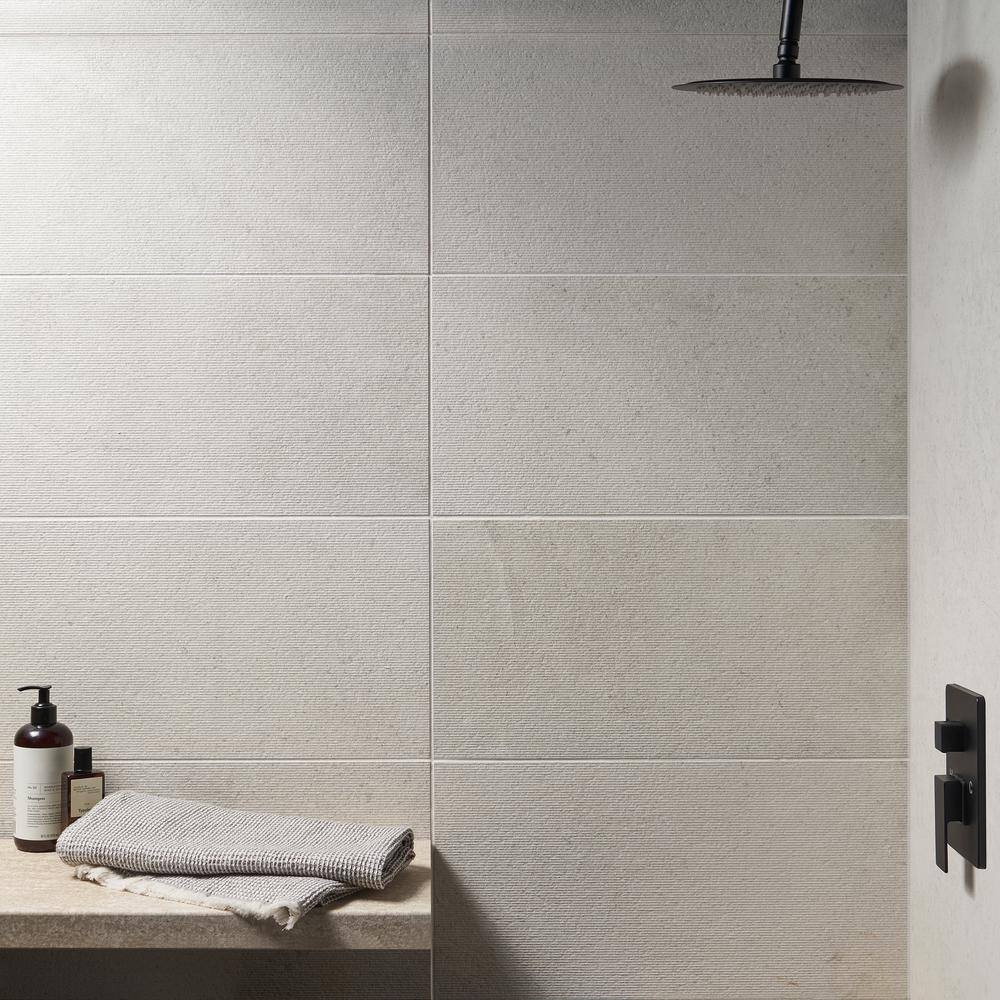 Perla Matte Porcelain Cement Look Wall & Floor Tile