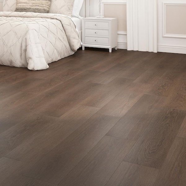Winsly Oak 22 MIL x 9 in. W x 48 in. L Click Lock Waterproof Luxury Vinyl Plank Flooring (18 sq. ft./case)
