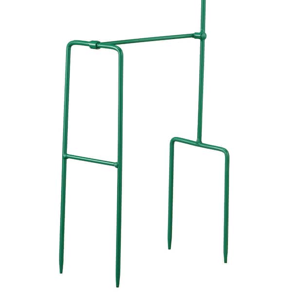 Vigoro 36 in. H Yellow Flower Iron Decorative Planter Stake