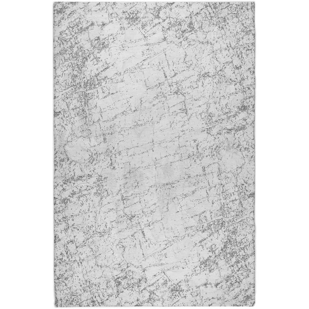 Dream Shag Premium Machine Washable Abstract ADS606 Gray 3 ft. x 5 ft. Area Rug price history on PriceWatchPro