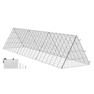 Poultry Fencing Chicken Tunnels, 118.1 x 28 x 24.2 in. Chicken Tunnels for Yard, Portable Chicken Tunnels