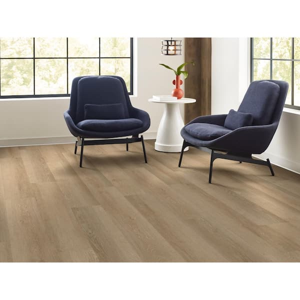 Carlsbad Costa 12 MIL x 7 in. W x 48 in. L Water Resistant Glue Down Vinyl Plank Flooring (34.98 sq. ft./ case )