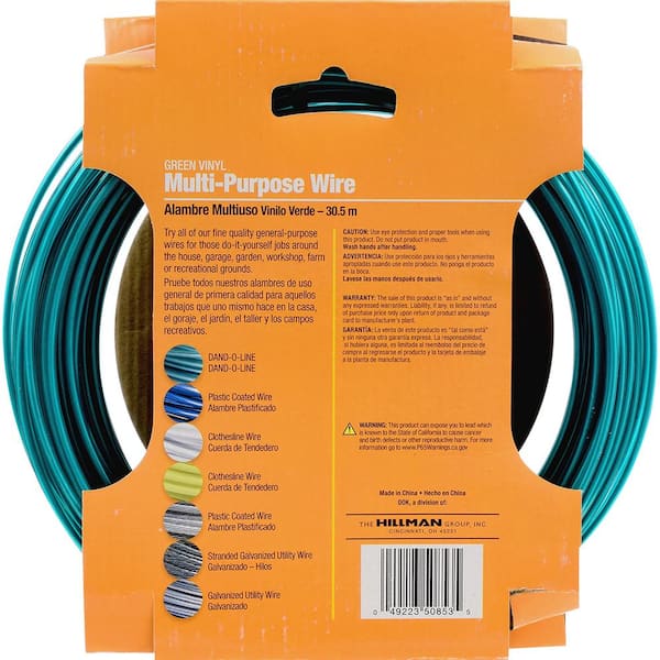 Ook 100 ft. L Galvanized Steel 14 speed Wire