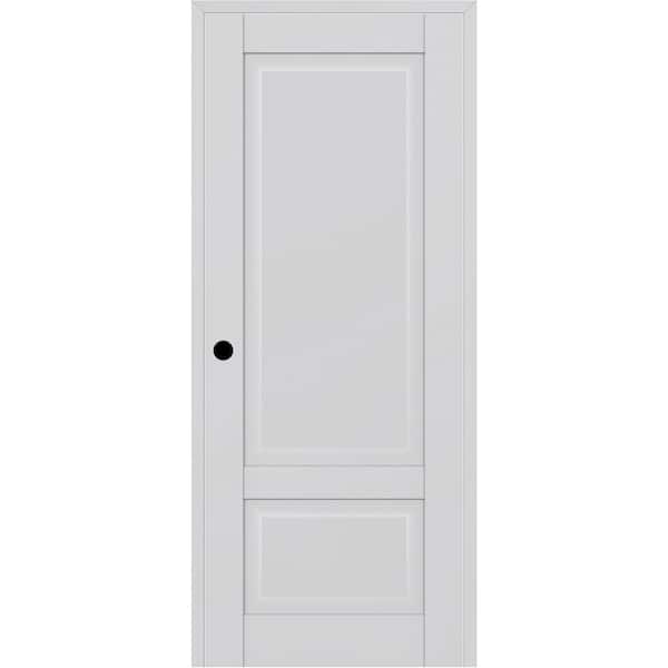 Belldinni CA 2 DIY-Friendly 24 in. x 80 in. Right Hand Primed Solid Composite Core Wood Single Prehung Interior Door
