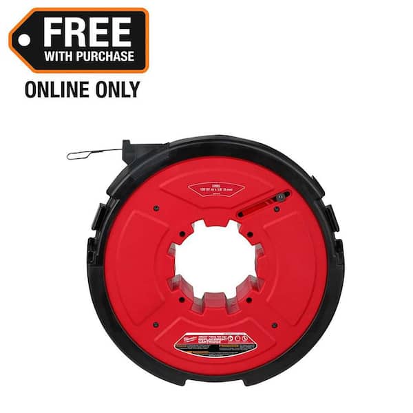 M18 Fuel Angler 120 ft. x 1/8 in. Steel Pulling Fish Tape Drum