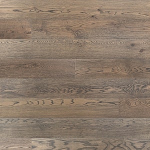 Black Canyon Oak 0.27 in. x 6.5 in. W Engineered Hardwood Click Lock Waterproof Flooring (21.67 sq. ft./case)