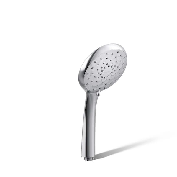 KOHLER Awaken 3-Spray 4.6 in. Single Wall Mount Handheld Shower Head 1.75 GPM in Polished Chrome