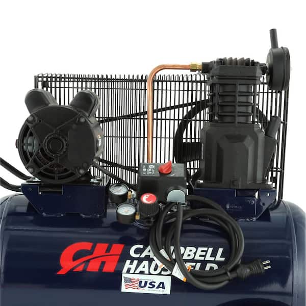 Campbell Hausfeld Portable Electric Air Compressor — Hp 30 Gallon