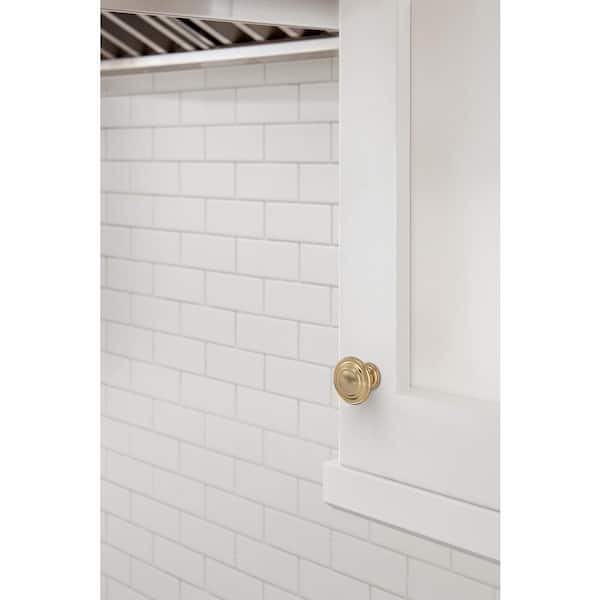 Inspirations 1-3/4 in. (44mm) Classic Champagne Bronze Round Cabinet Knob