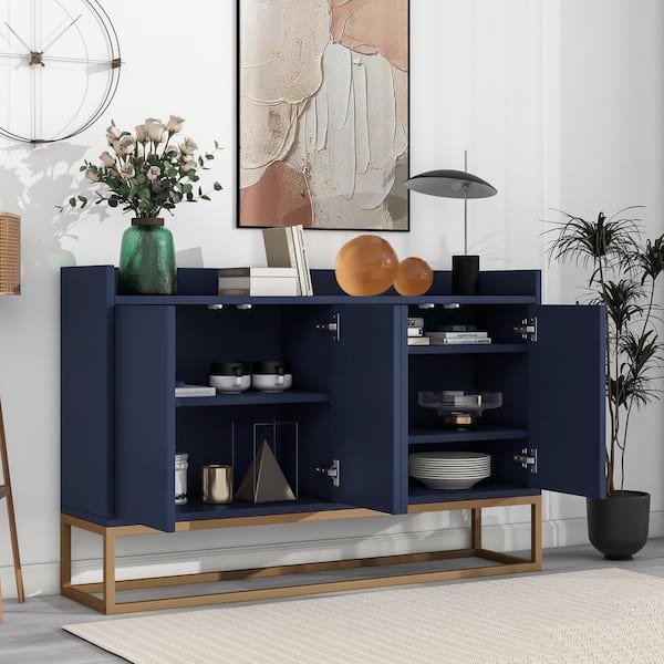 Navy on sale buffet table