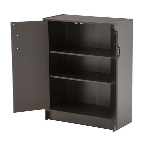 Cube Storage Organizer, 4 Cube Storage Unit With 2 Doors