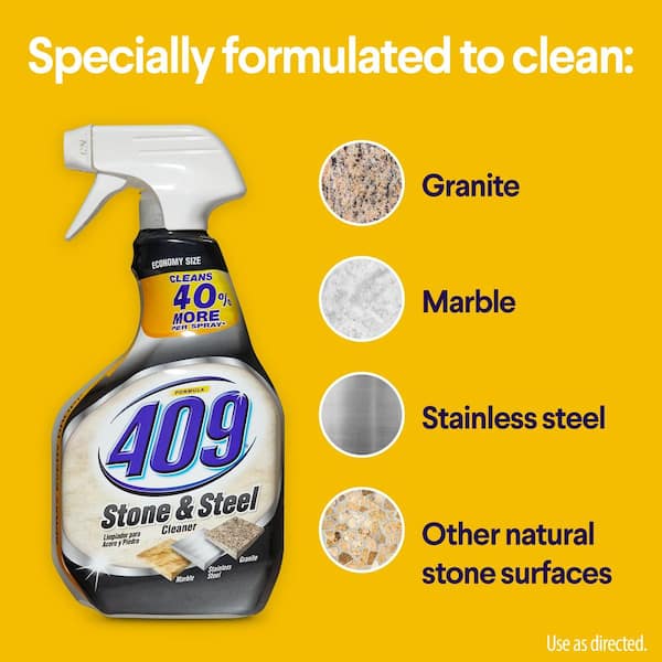 Formula 409 32 Oz Stone And Steel, Is 409 Safe For Quartz Countertops
