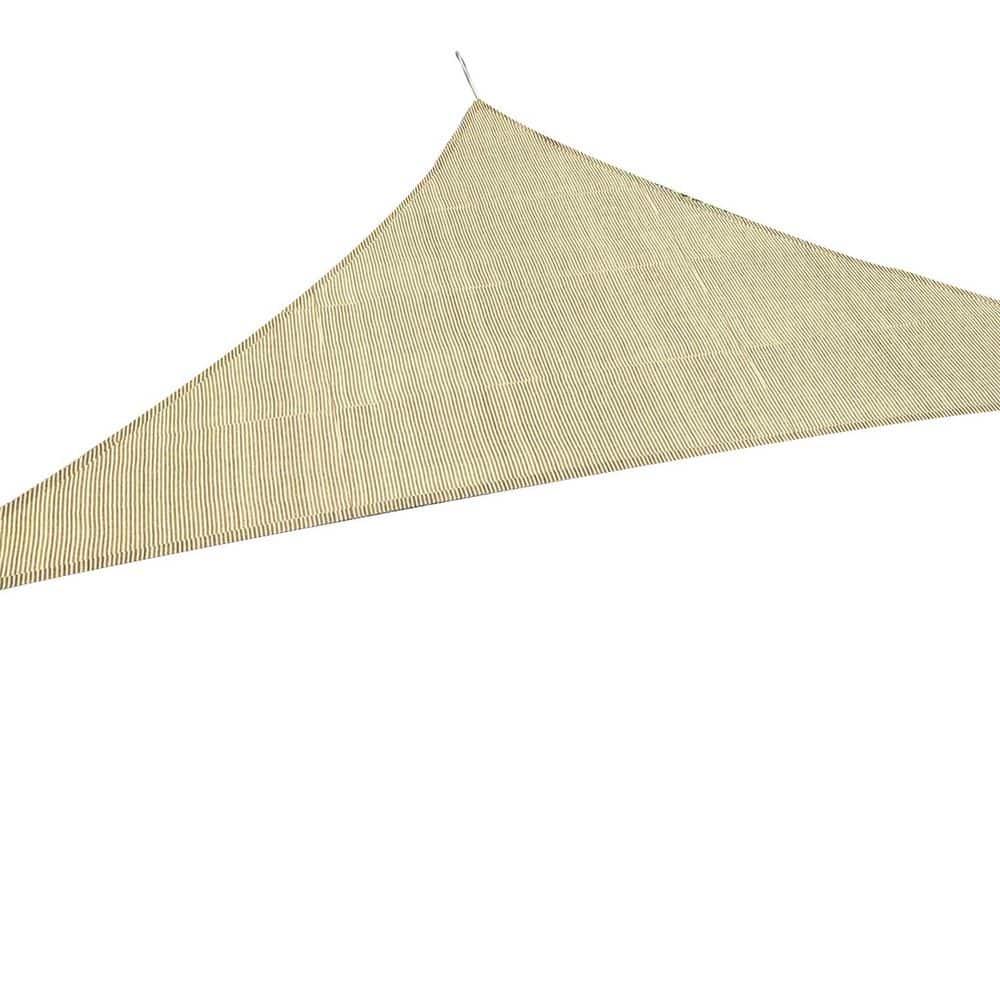20 ft. x 20 ft. x 20 ft. Triangle Sun Shade Sail Canopy with 95% UV Block for Outdoor Patio, Garden, and Pool price history on PriceWatchPro