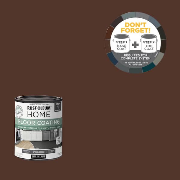 1 qt. Cocoa Interior Floor Base Coating