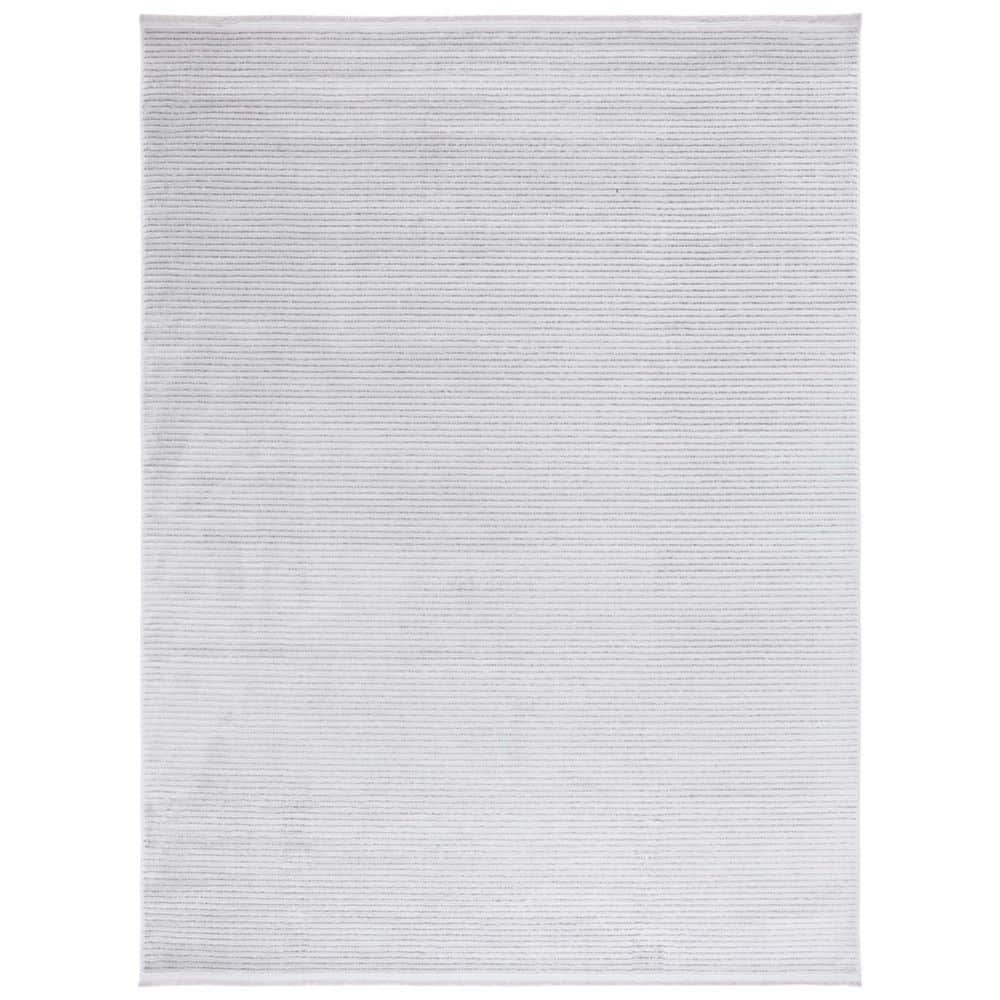Whisper 8 ft. x 10 ft. Gray/Dark Gray Solid Striped Area Rug price history on PriceWatchPro