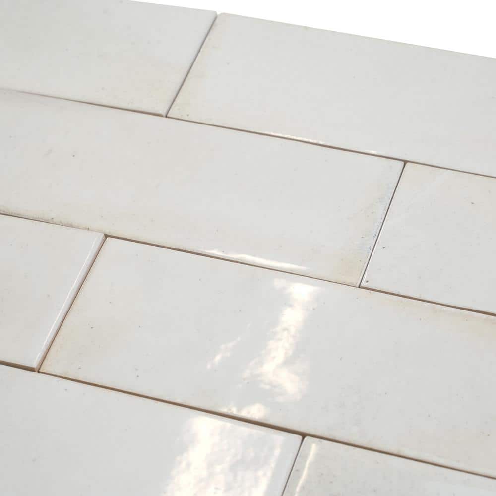 Glossy White Ceramic Subway Tile for Kitchen and Bathroom