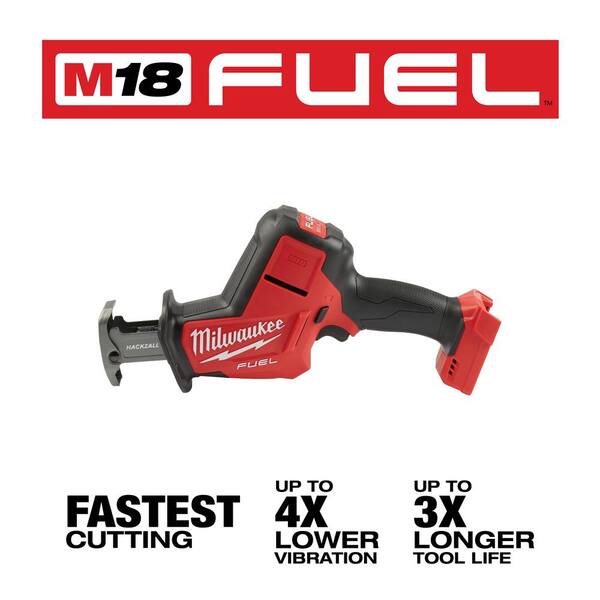 Milwaukee M18 Fuel 18-Volt Lithium-Ion Brushless Cordless 1/2 in. - 2 in. Expansion Tool Kit with M18 Fuel Hackzall Saw (2-Tool)