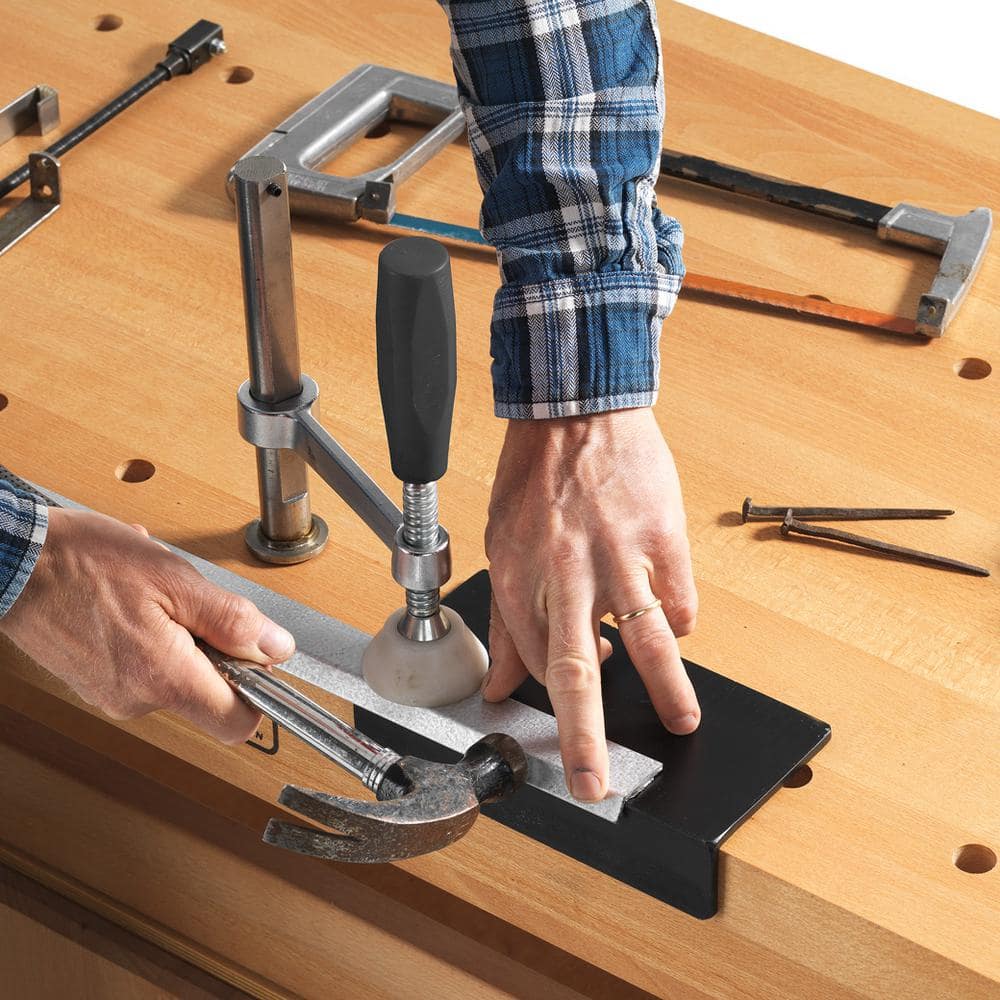 Scandi Plus 73'' Solid Wood Workbench with Bench Dogs