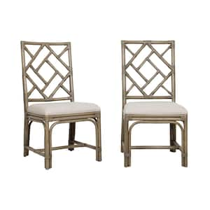 Riana Rattan Dining Chair (Set of 2)