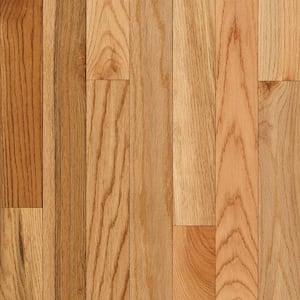Plano Oak Country Natural 3/4 in. Thick x 3-1/4 in. Wide x Varying Length Solid Hardwood Flooring (22 sqft / case)