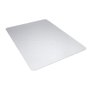 36 in. W x 48 in. L x 0.118 in. T Clear Polycarbonate Chair Mat for Carpet and Hard Floors