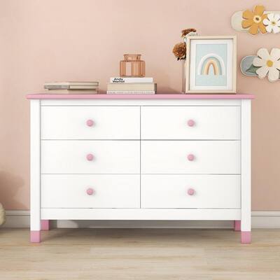 Pink Nursery Dressers The Home Depot