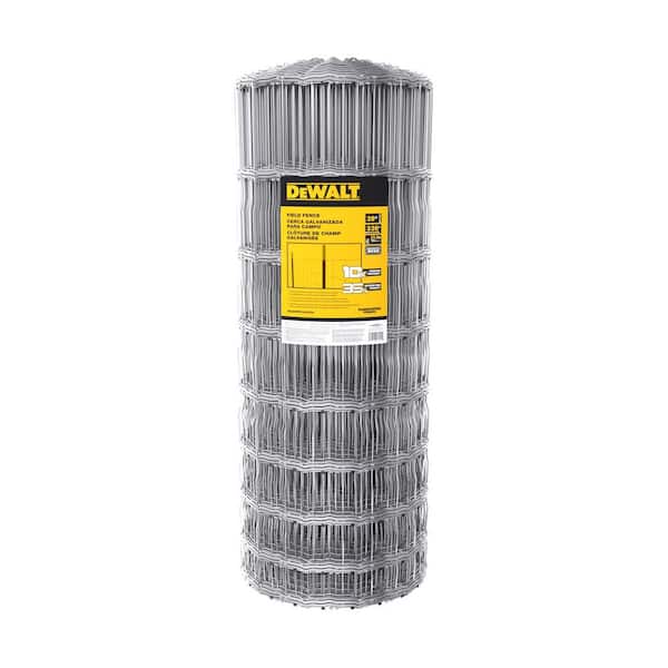 39 in. x 330 ft. 12-1/2 Gauge Galvanized Steel Field Fence