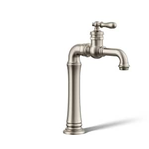 Artifacts Gentleman's Single-Hole Single-Handle Bathroom Faucet in Vibrant Brushed Nickel