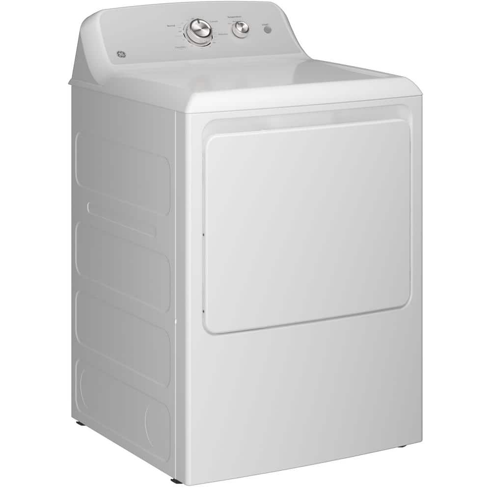 White Energy Star Electric Dryer with Drying Rack