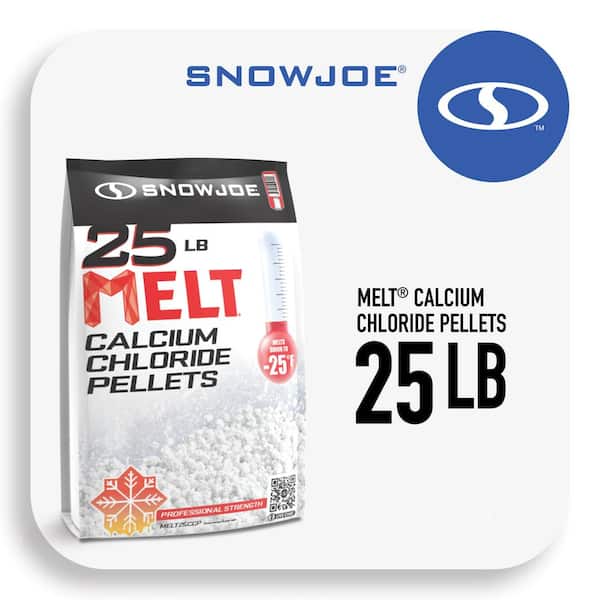 Snow Joe 25 lb. Professional Strength Calcium Chloride Pellets Ice Melter