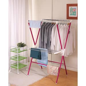 https://images.thdstatic.com/productImages/0eccf9f5-a7b2-4bfd-8395-5a117eae2e8f/svn/pink-ore-international-clothes-drying-racks-nr515pnk-e4_300.jpg