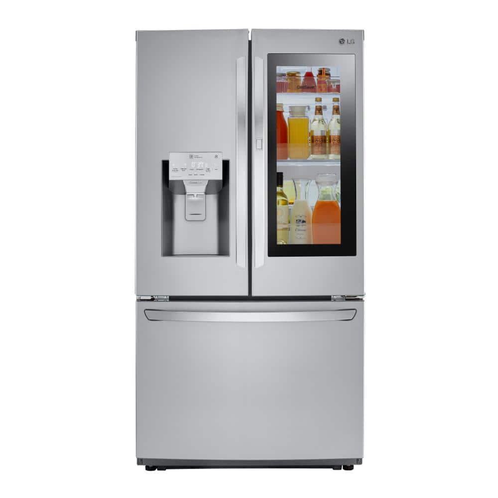 LG 22 cu. ft. French Door Smart Refrigerator with InstaView Door