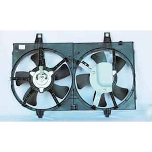 Dual Radiator and Condenser Fan Assembly 2002-2003 Nissan Maxima