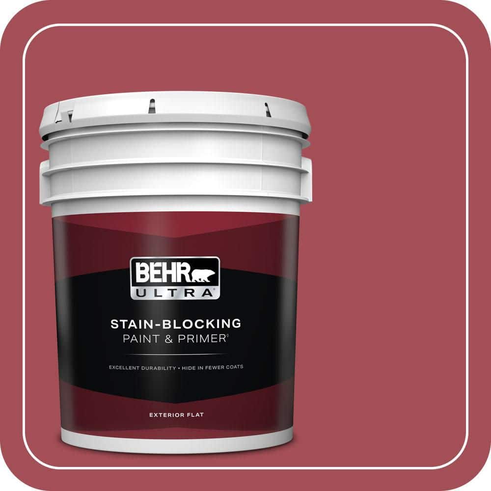 5 gal. Home Decorators Collection #HDC-FL15-02 Cranberry Jam Flat Exterior Paint & Primer price history on PriceWatchPro