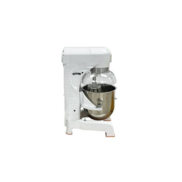 Elite Kitchen Supply 30 Qt. 3 Speed White Stand Mixer EL30s with
