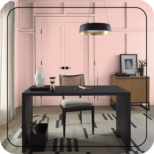 BEHR MARQUEE 1 qt. #M170-2 Prairie Rose Satin Enamel Interior