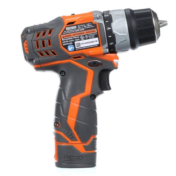 RIDGID Fuego 12-Volt 3/8 in. Cordless Hyper Lithium-Ion 2-Speed