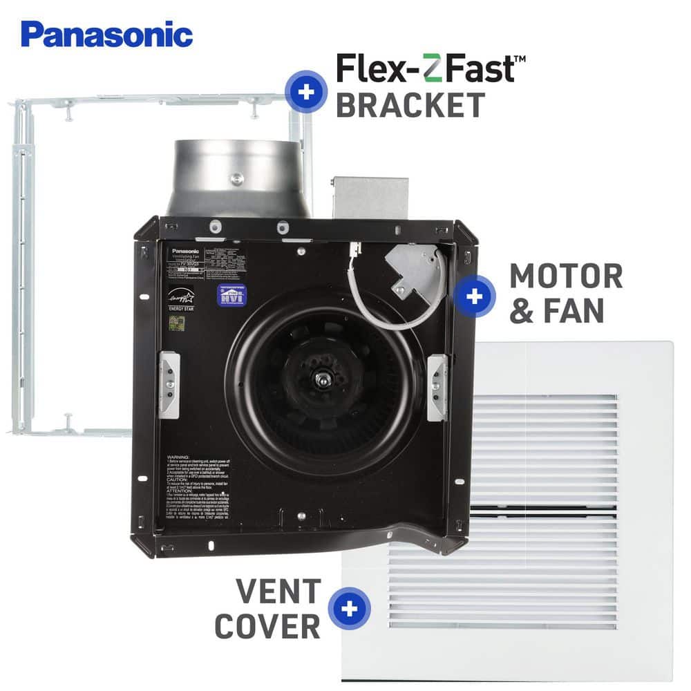 WhisperCeiling 290 CFM White Ceiling Mounted Ventilation Fan