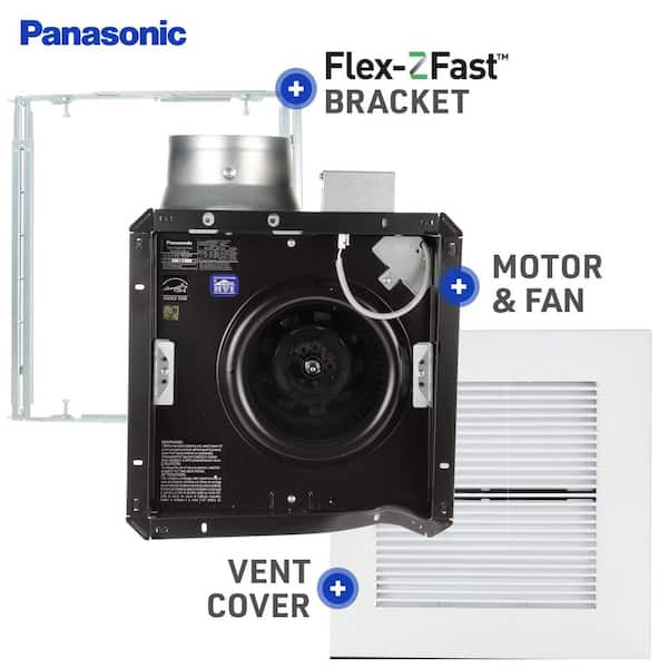 Panasonic WhisperCeiling 290 CFM Ceiling Surface Mount Bathroom 