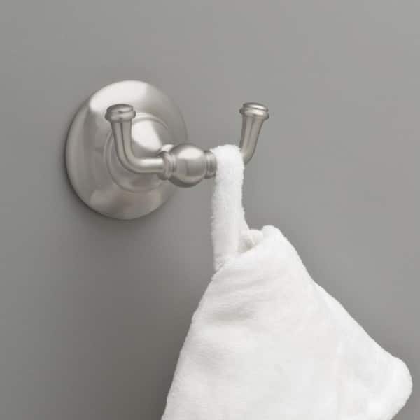 Stainless Steel Bathroom Accessories Set Robe Hooks Towel Ring Bar - Bed  Bath & Beyond - 31969923