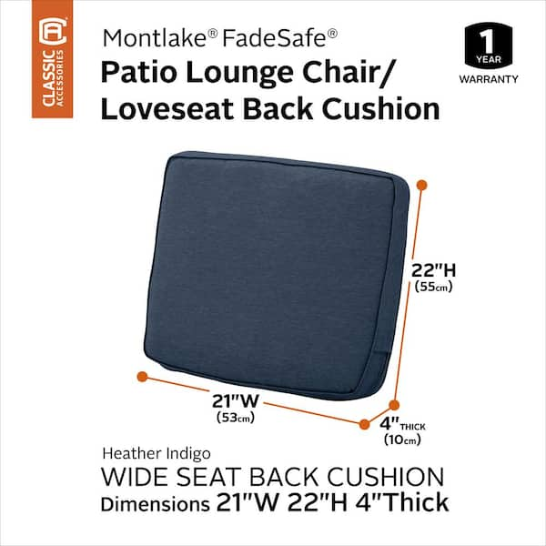 55cm outdoor seat cushion