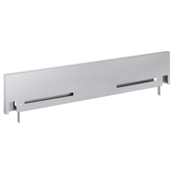 4 in. Backguard for 30 in. Slide in Range in Stainless Steel