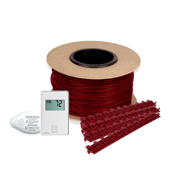 WarmlyYours TempZone 260 ft. Cable System with Non Programmable Thermostat (Covers 65 Sq. Ft)