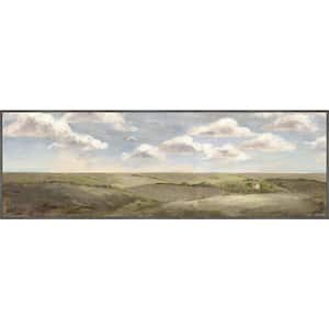 "Fertile Lands" by Marmont Hill Floater Framed Canvas Nature Art Print 15 in. x 45 in.